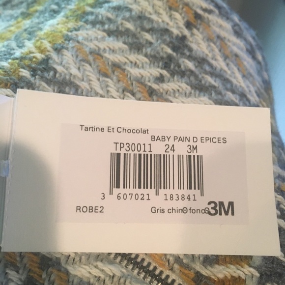 NWT Tartine et Chocolat Dress Size 3mo - Picture 8 of 10